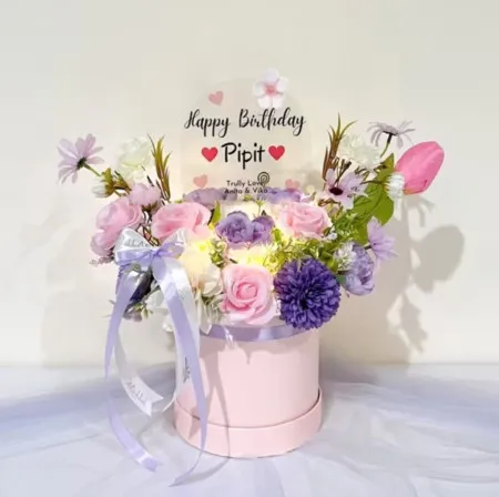 Bloom Box Akrilik Ucapan Ulang Tahun Bandung Kulon